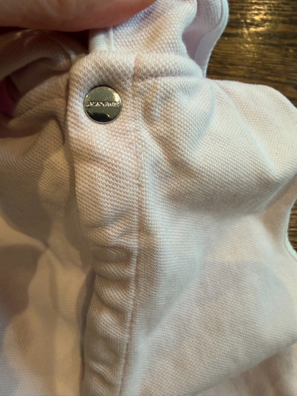 Jacadi Light Pink Sleeveless Dress with Peter Pan Collar - Picture 5 of 5